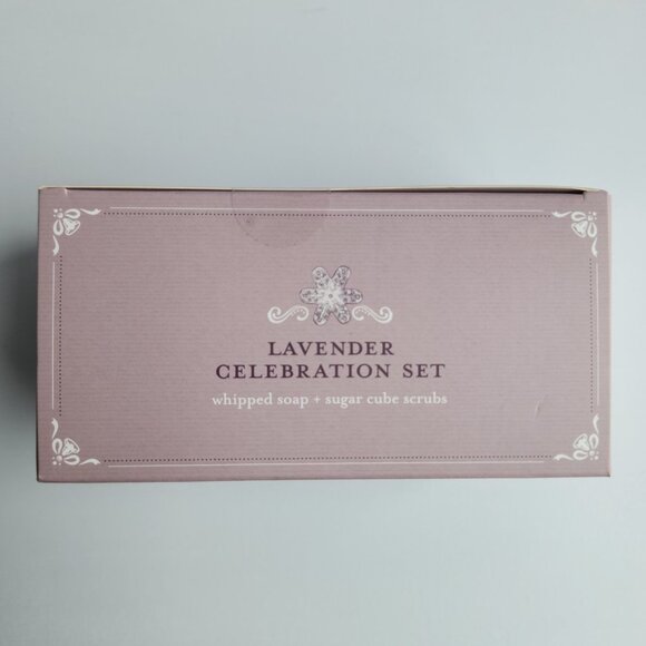 NIB JOON X MOON Lavender Whipped Soap (4.15oz) & Sugar Cube Scrub (3.1oz) Set - Picture 2 of 5